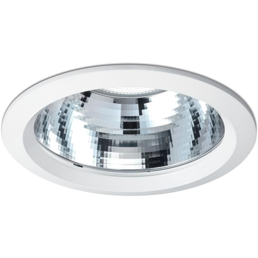 JCC Lighting Coral IP65 Rim Attachment White Rim/Clear Glass
