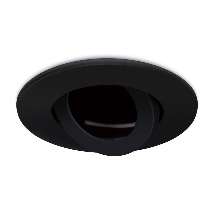 JCC Lighting Fireguard Next Generation Mains Twist and Lock Tilt Bezel Only Blac