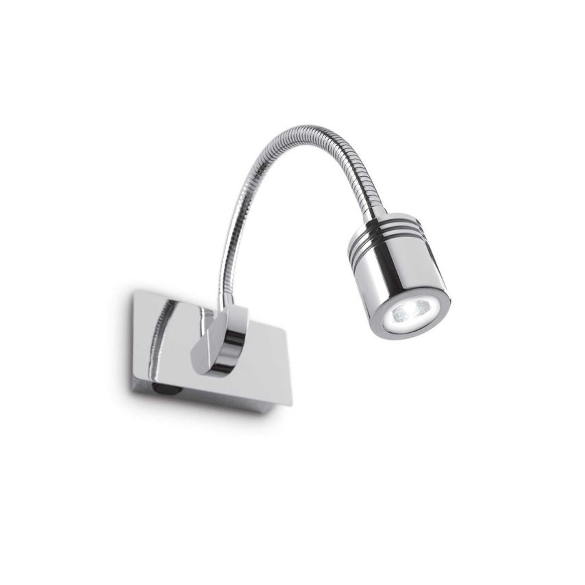 Ideal Lux Lighting Dynamo LED 1 Light Indoor Adjustable Wall Light Reading Lamp