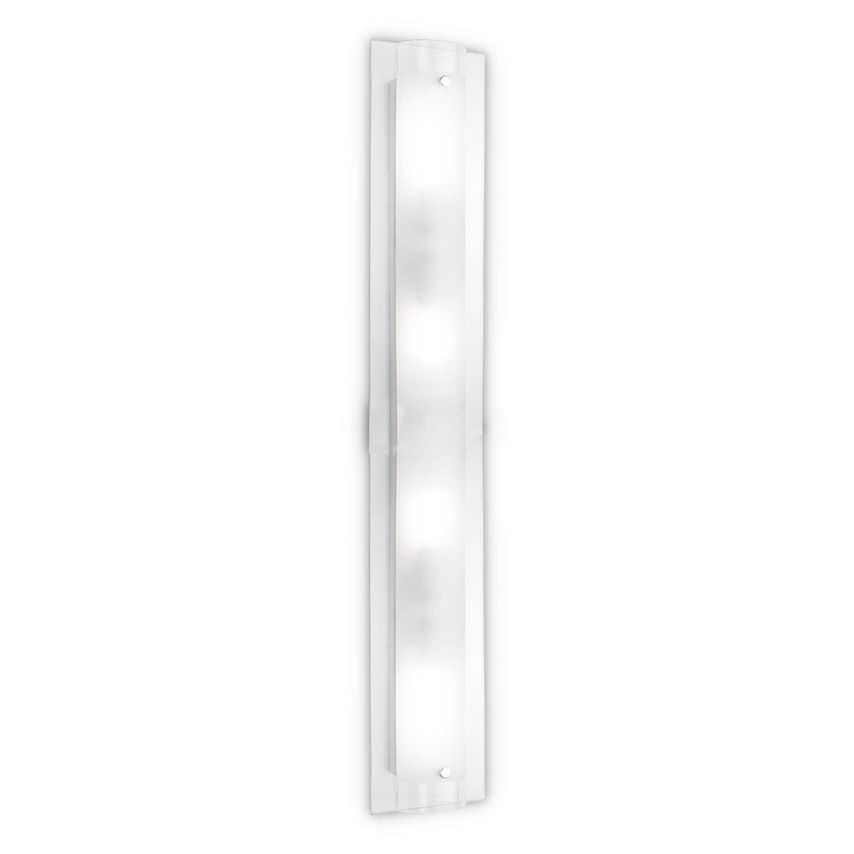 Ideal Lux Lighting Tudor 4 Light Indoor Large over Mirror Wall Light Glass, E14