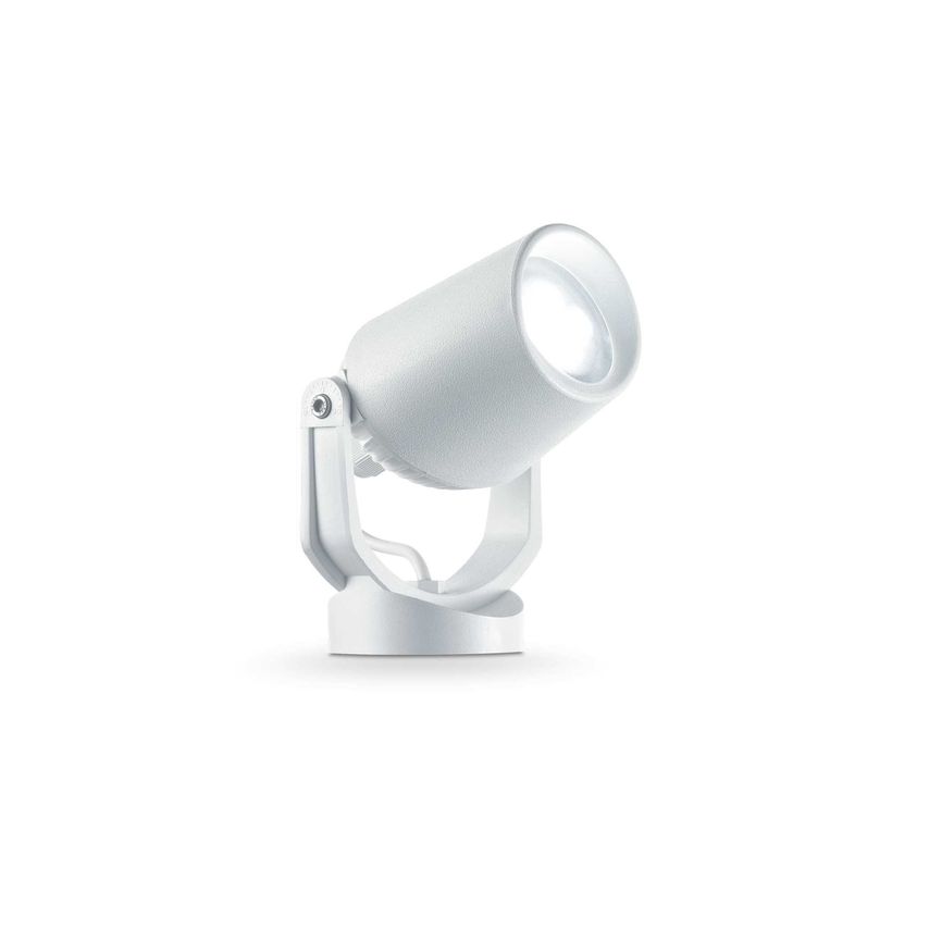 Ideal Lux Lighting Minitommy 1 Light Outdoor Spike Spot Light White IP66, GU10