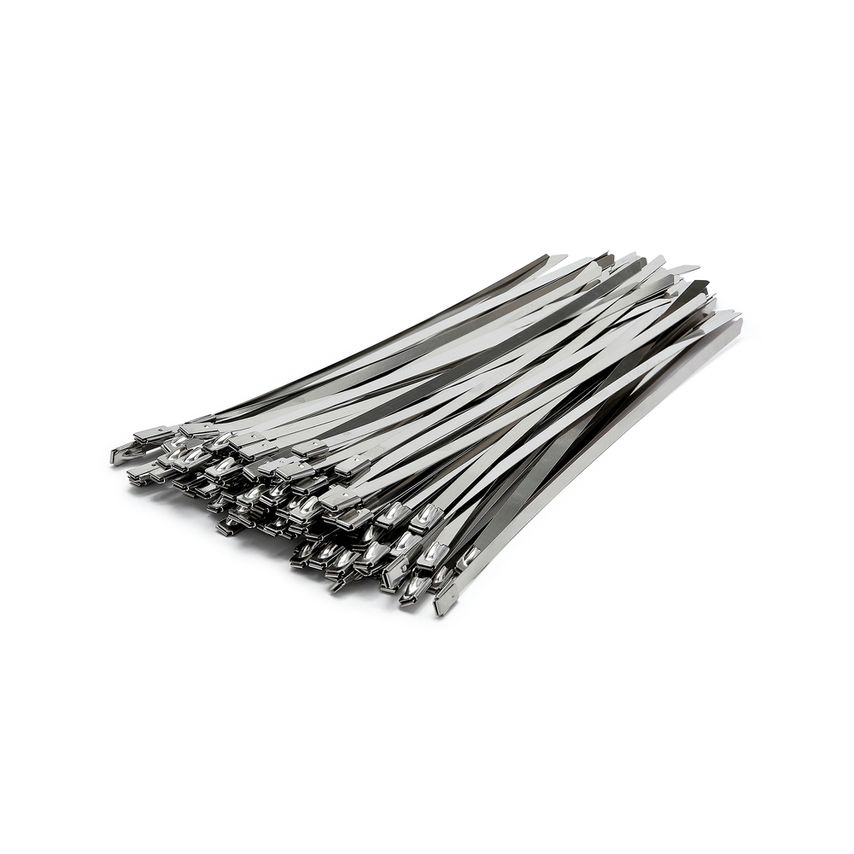 C Tie 680 X 4.6mm Stainless Steel Cable Ties - Pack of 100