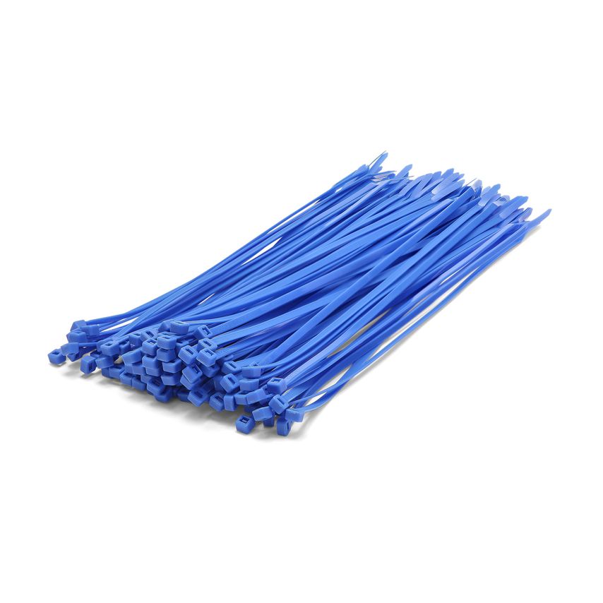 C Tie 580 X 13mm Blue Cable Ties - Pack of 100