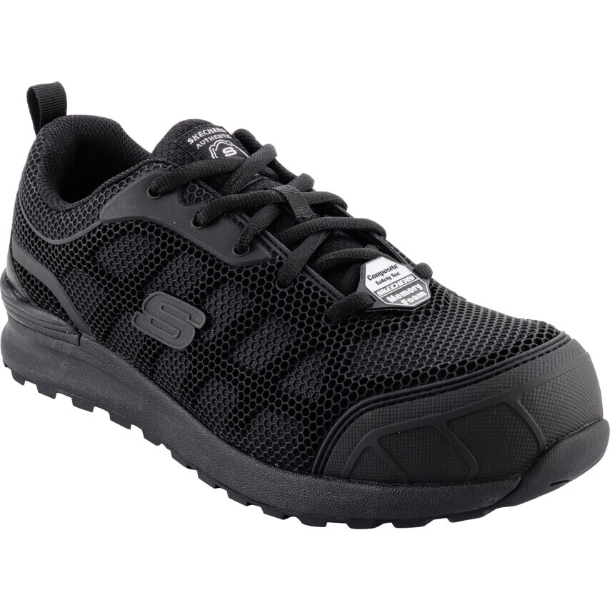 Skechers SK77289EC Ladies Black Bulklinayak (S-8)