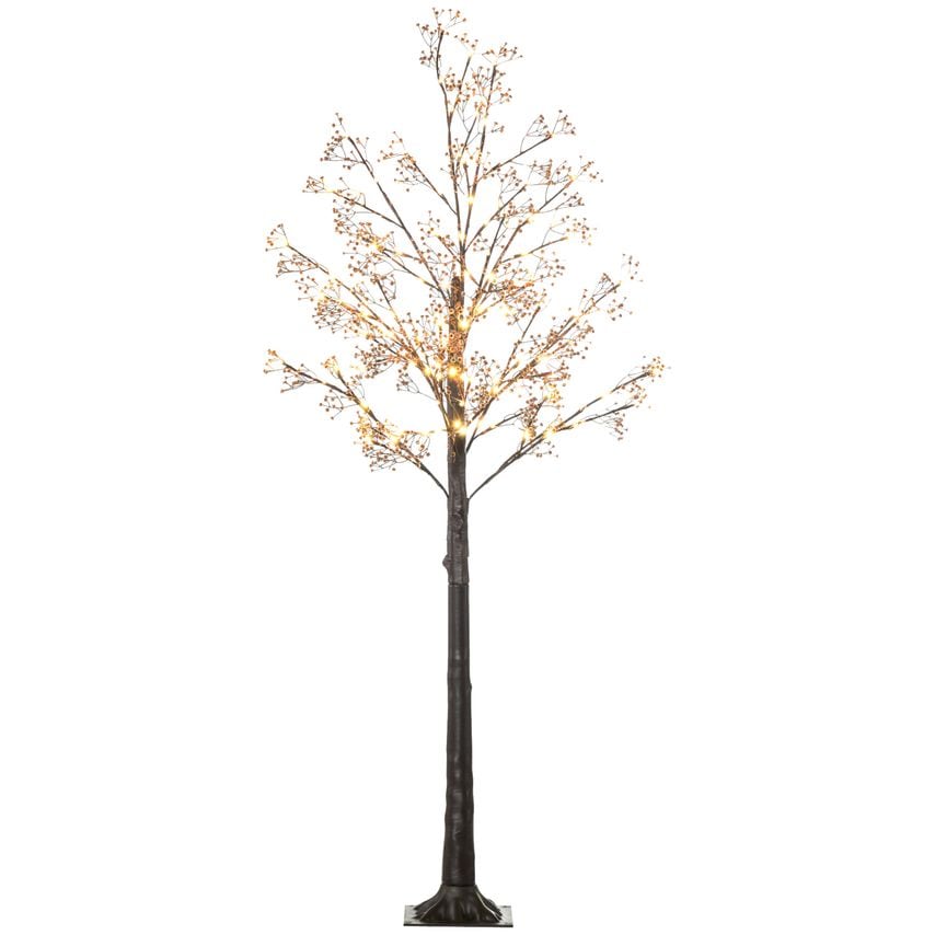 Outsunny Artificial 6ft Blossom LED Tree with Light for Indoor Outdoor Home Part