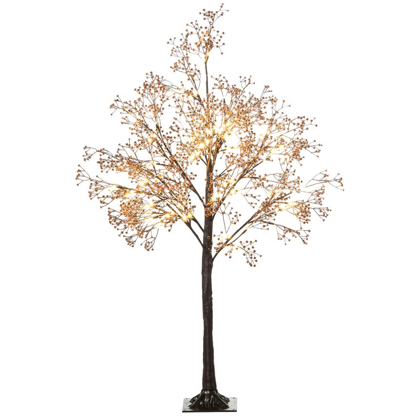 Outsunny Artificial 4ft Blossom LED Tree with Light for Indoor Outdoor Home Part