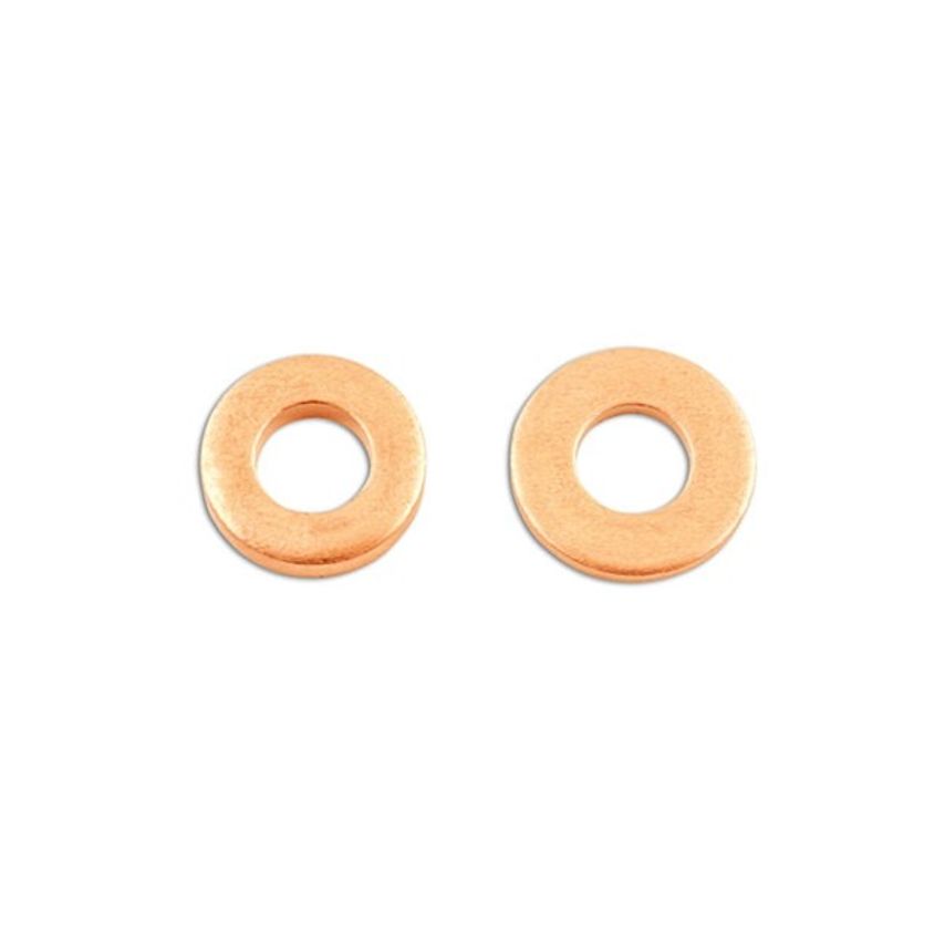 CONNECT Copper Washers - Injection - 16.0mm x 7.5mm x 1.5mm - Pack of 50 - 31752