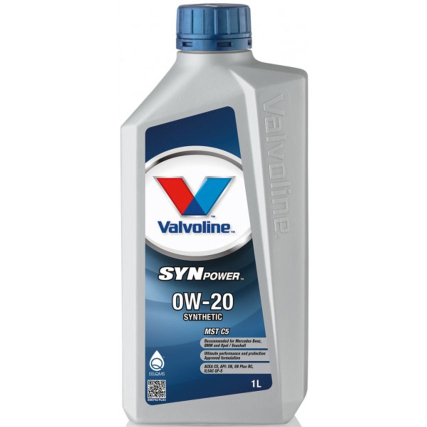 VALVOLINE Synpower MST C5 0W20 - 1L - 886742