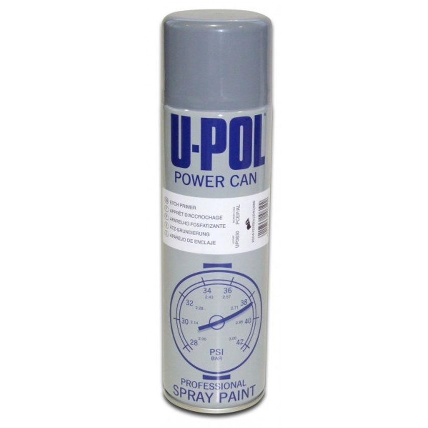 U-POL Powercan Etch Primer - 500ml - PCEP/AL- you get 12