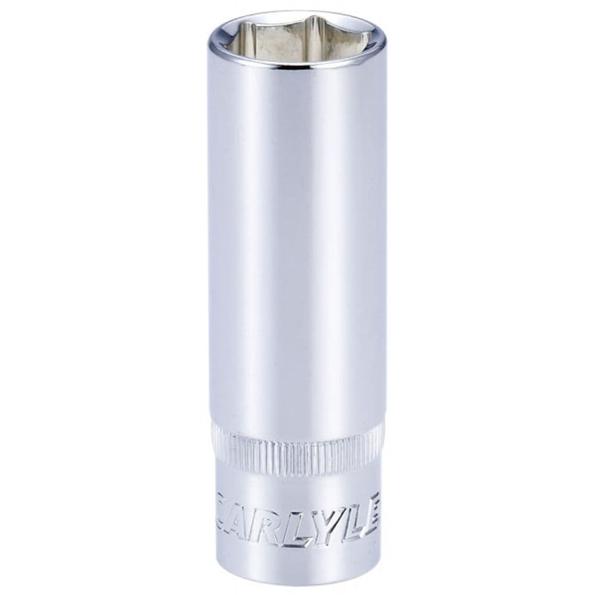 CARLYLE HAND TOOLS Socket - Deep - Metric Standard - 1/2in. Dr - 18 mm - SD12018