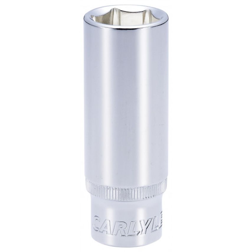 CARLYLE HAND TOOLS Socket - Deep - Metric Standard - 1/2in. Dr - 20 mm - SD12020