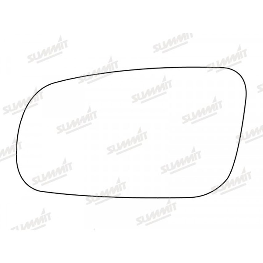 Shop Summit Mirror Glass Replacement OEM Style with Heated Base Plate