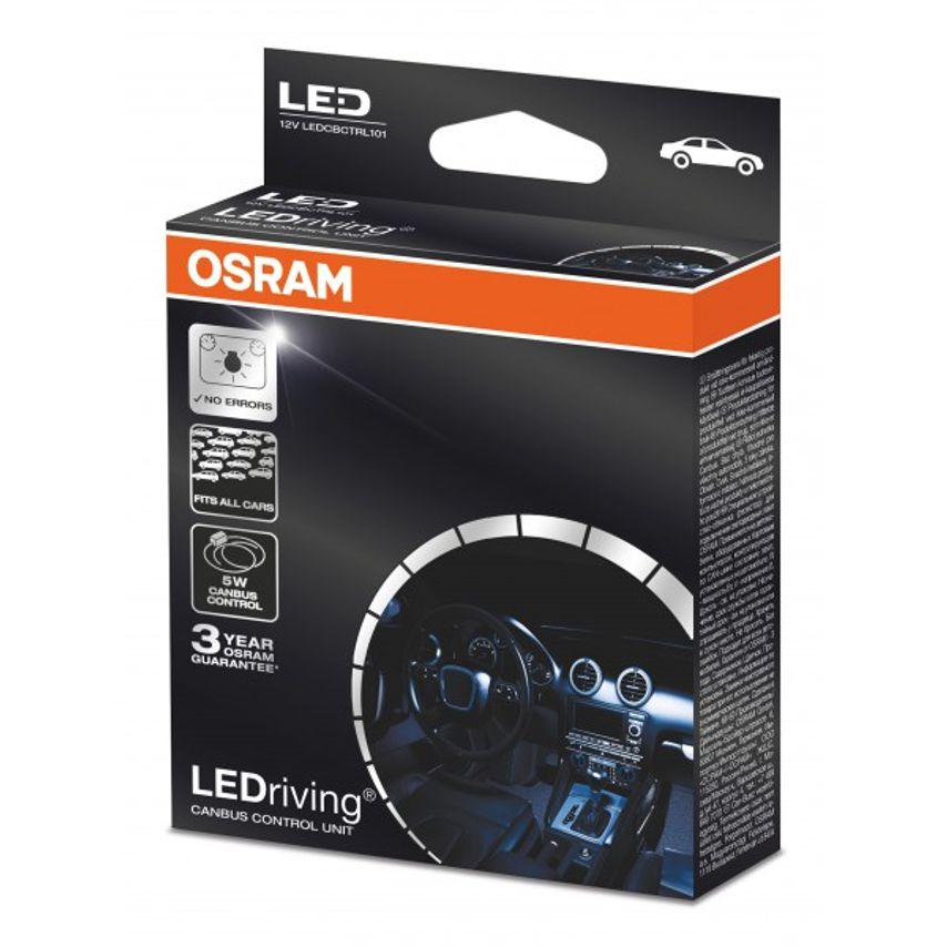 Osram LED Bulb - Canbus Control Kit - 12V 5W for LED Bulbs Up to 5W - LEDCBCTRL1