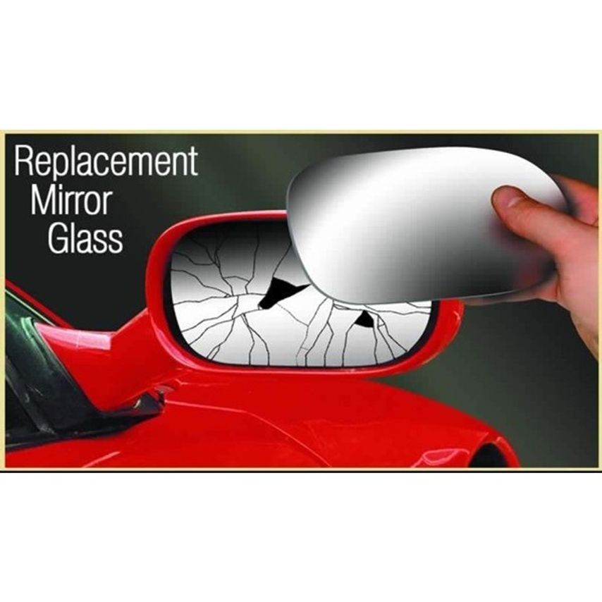 Summit Mirror Glass Replacement - OEM Style with Heated Base Plate - SRG-584BHL