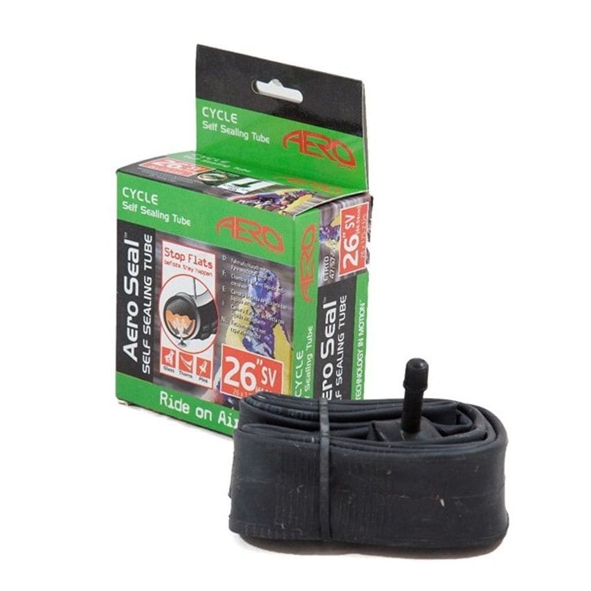 AERO SPORT Cycle Self Seal Schrader Valve Inner Tube - 26 Inch - STUS26