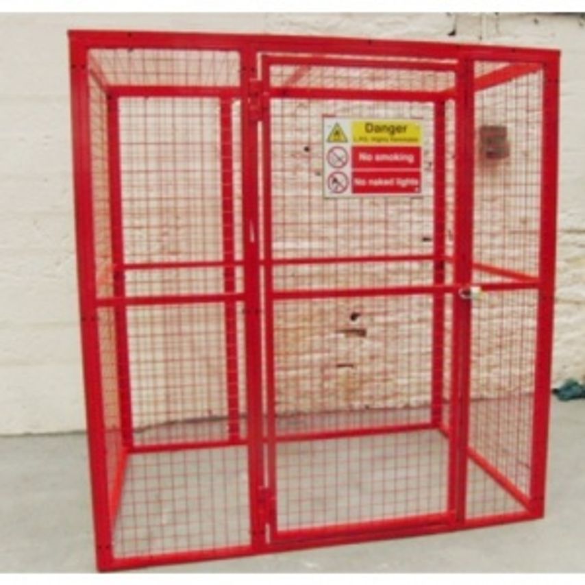 Breg Gas Cylinder Storage Cage 2064 X 1000 X 2054mm