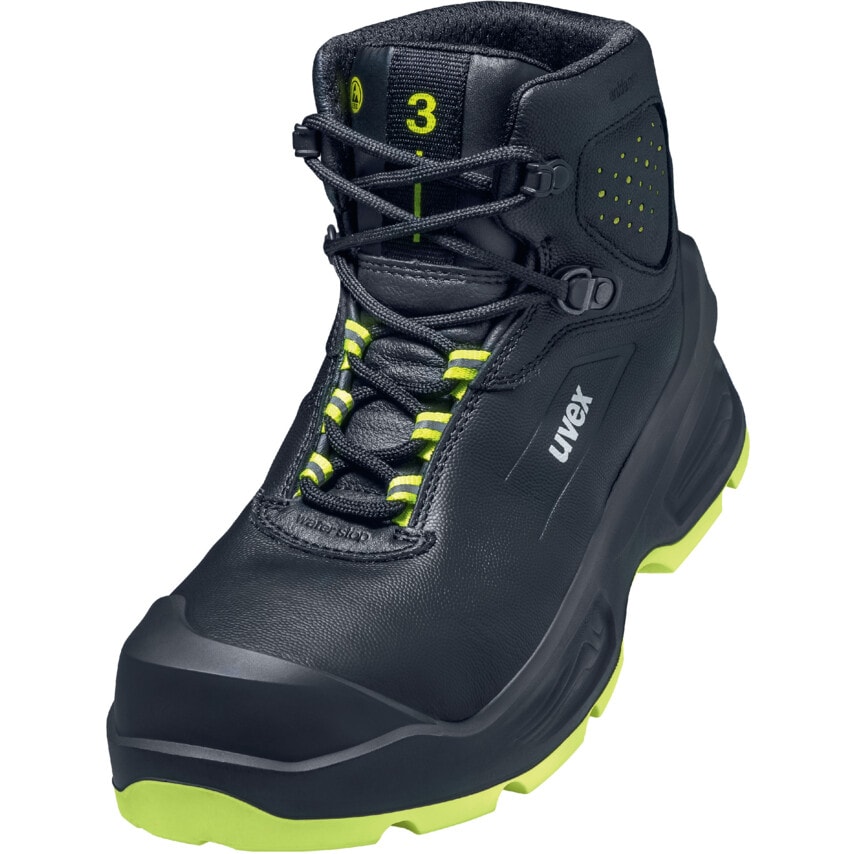 uvex 68722 UVEX-3 S3 CI SRC Lace-up Safety Boot Black (S-UK14/EU49)