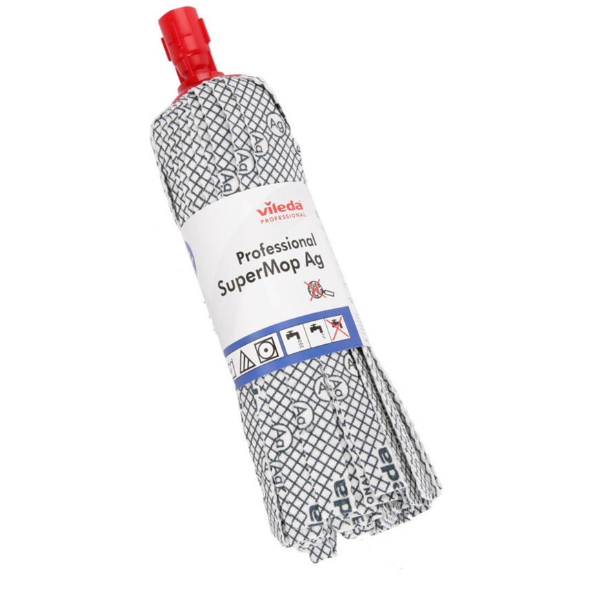 Vileda Professional 126541 Vileda Mop Head SuperMop Red