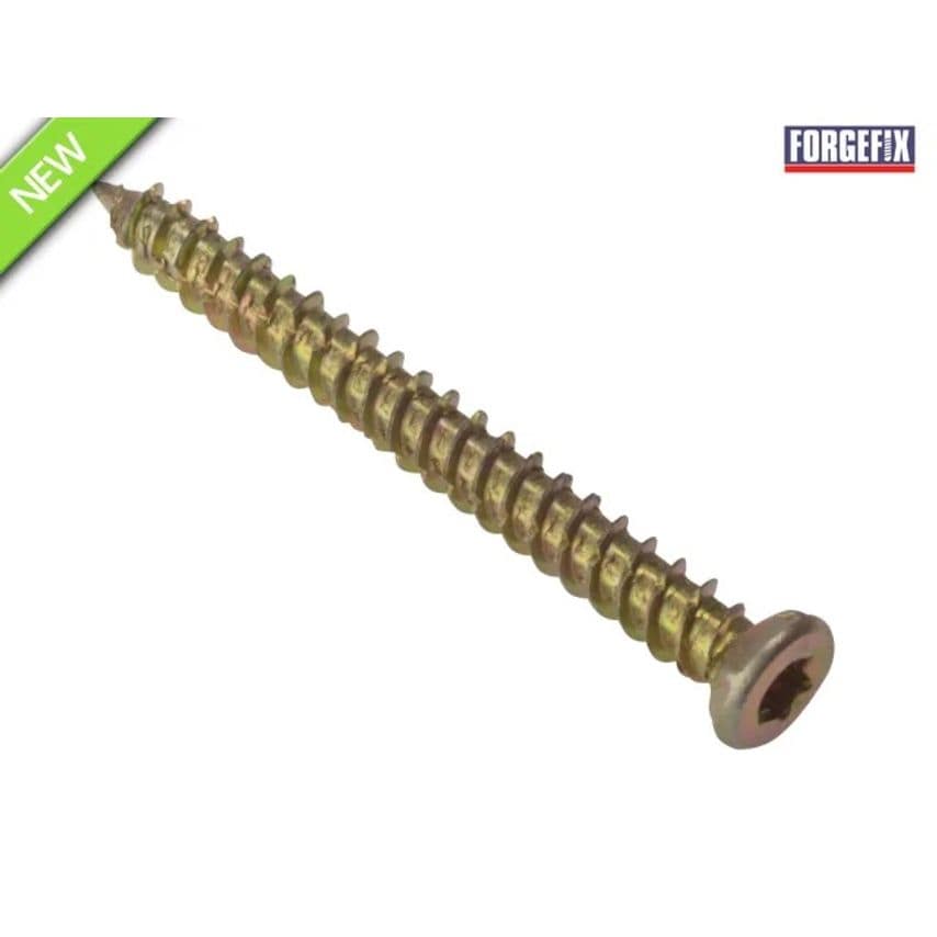 Forgefix Concrete Frame Screw ZYP 7.5 X 152mm (Box of 100)