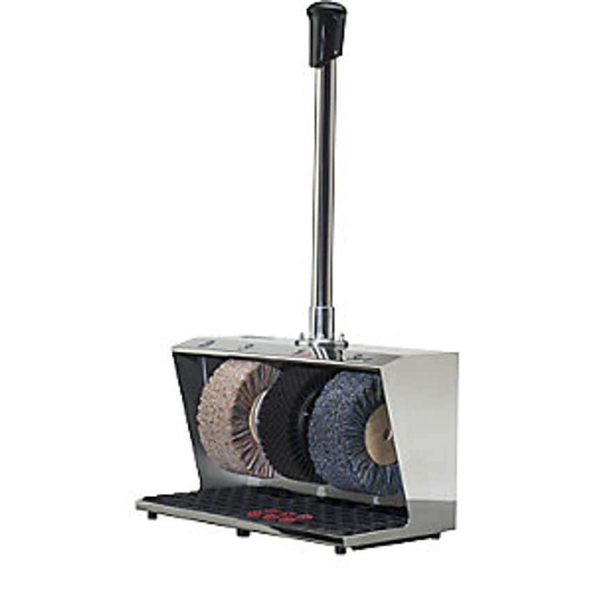 HEUTE Polifix 2 Shoe Shining Machine (LxW 310 x 560 mm) Silver