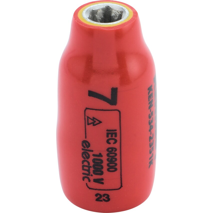 Insulated Hexagon Sockets 3/8" Double Triangle 1000V
