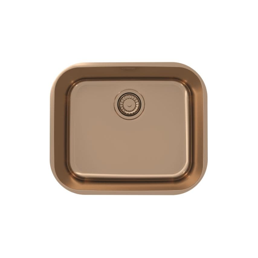 ALVEUS Variant 10 Copper 480x400x180mm Undermount Colour Matched Waste Syphon 11