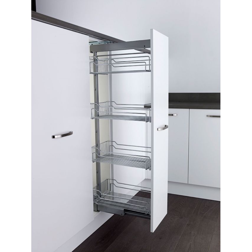 KESSEBOHMER Classic 300mm Full Extension Studio Height Larder Unit with Double S