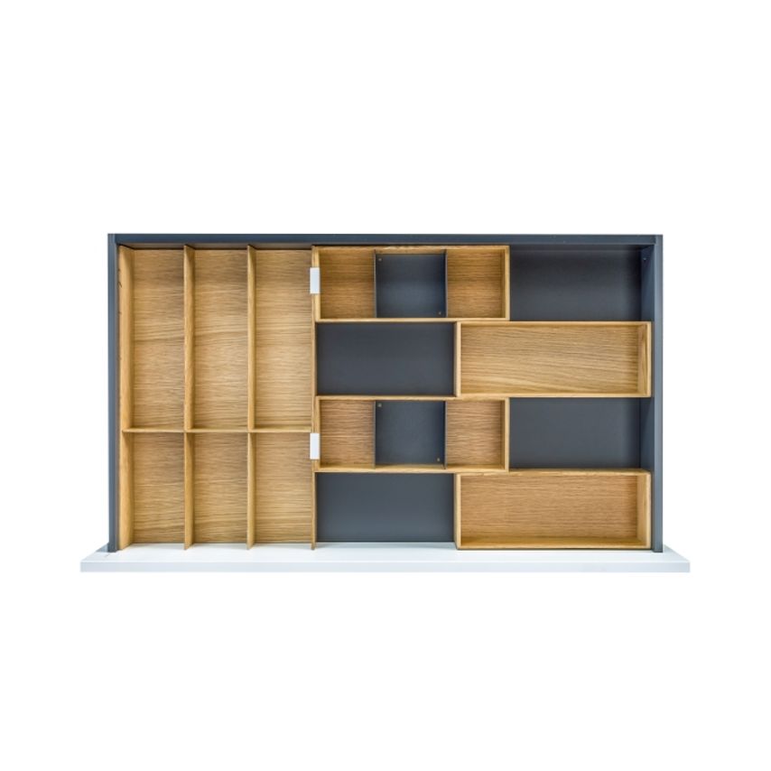 KESSEBOHMER Drawer Insert Set for 900mm Shallow Drawers Set 1