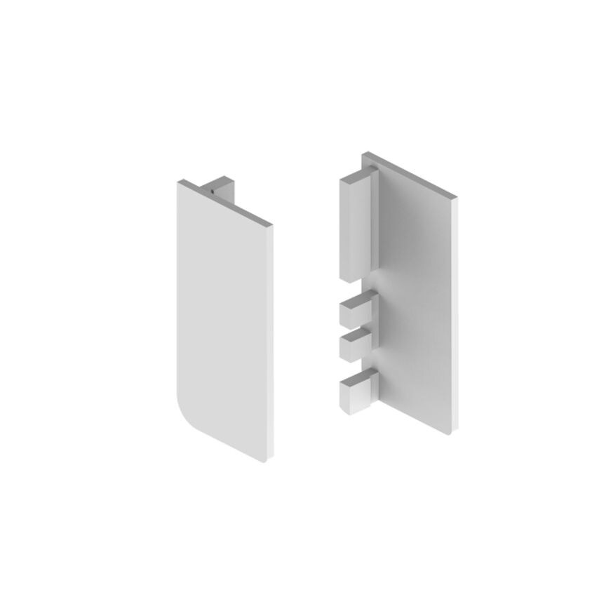PWS End Caps for Aluminum Top Profiles Pair 1 Left & 1 Right Hand GPTEND