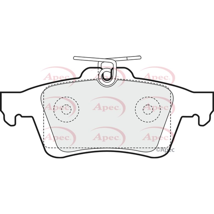 APEC Brake Pads (Rear) (R90) - PAD1444