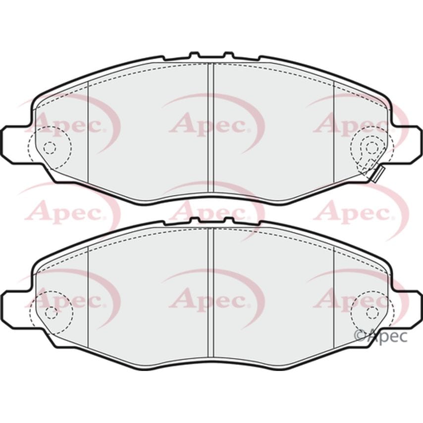 APEC Brake Pads (Front) (R90) - PAD1599