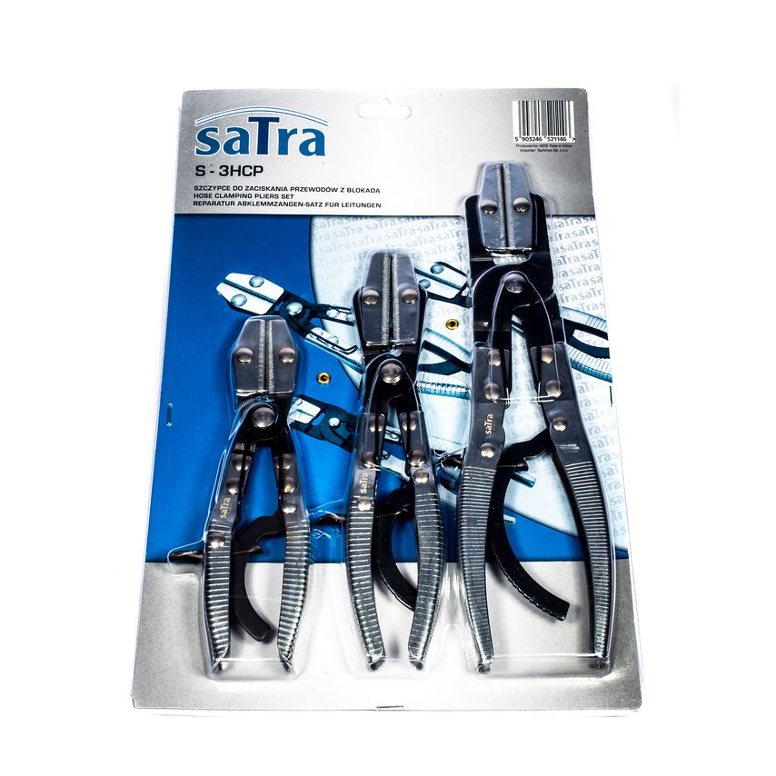 Shop SANTRA 3pc Flexible Hose Clamping Pliers Set with Lock Fuel Brake