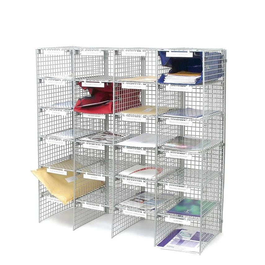GPC Industries Sort Unit 6 Compartment Grey