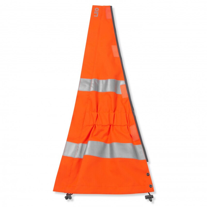 Leo Workwear Maternity Expander for Rosemoor Jacket Hi-vis Orange (XS)