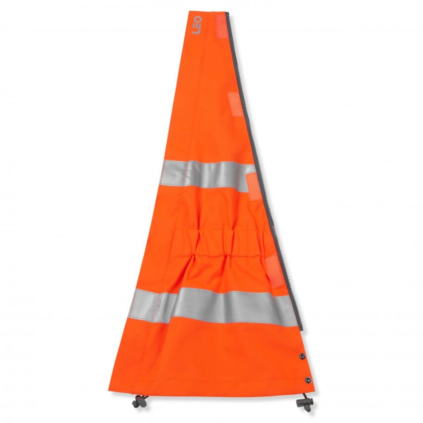 Leo Workwear Maternity Expander for Rosemoor Jacket Hi-vis Orange (2XS)
