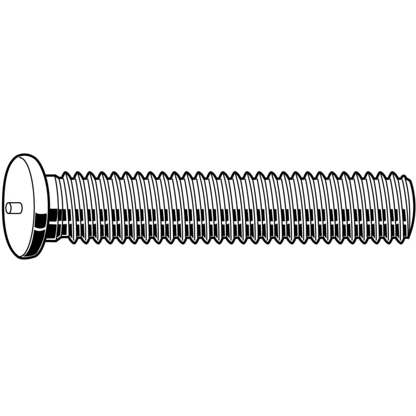 Qualfast M3x16 Welding Stud A2 - QFT6332800F- you get 500