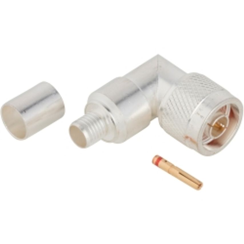 N-Type Right Angle Crimp Plug - 082-4440