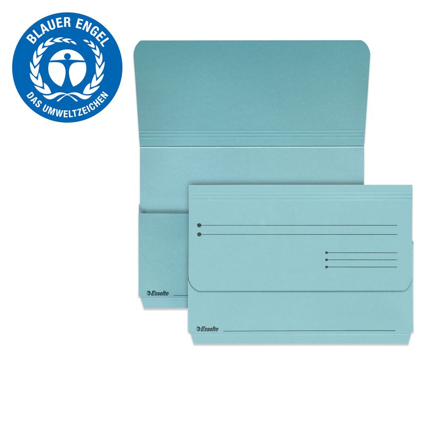 Esselte Office FO Blue Esselte Manilla Wallet Pack of 25