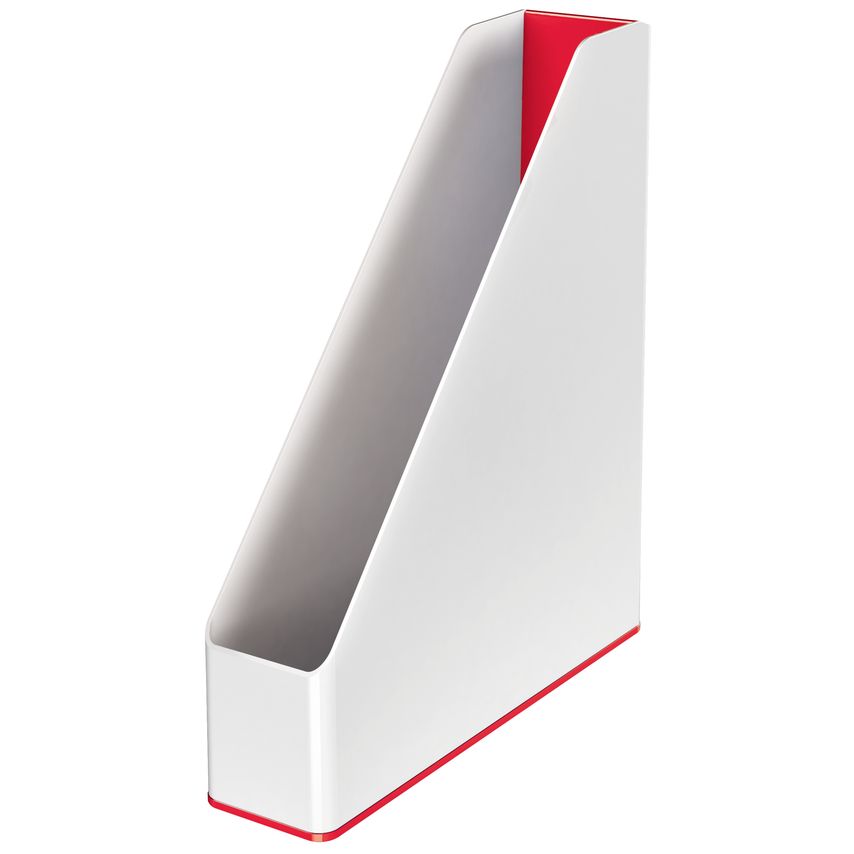Leitz Leitz WOW Duo Colour Magazine File A4 White/Red