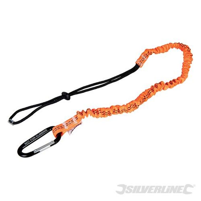 Silverline Tool Lanyard with Karabiner 5kg