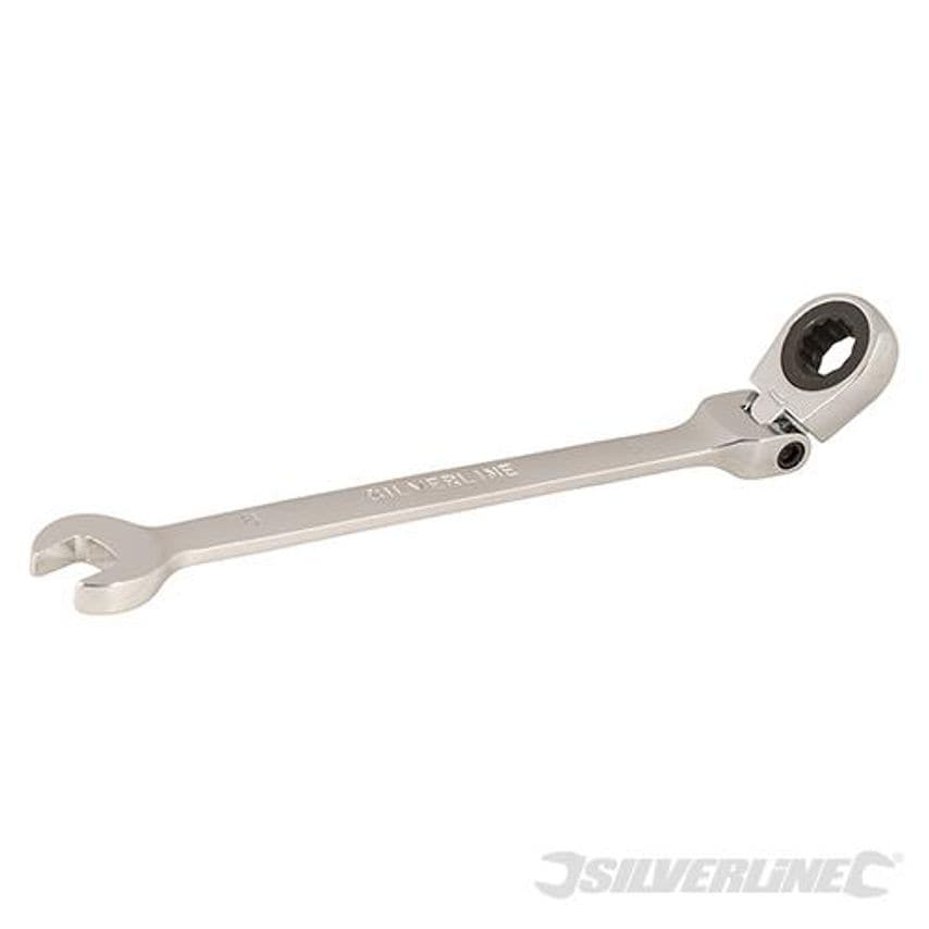 Silverline Flexible Head Ratchet Spanner 16mm