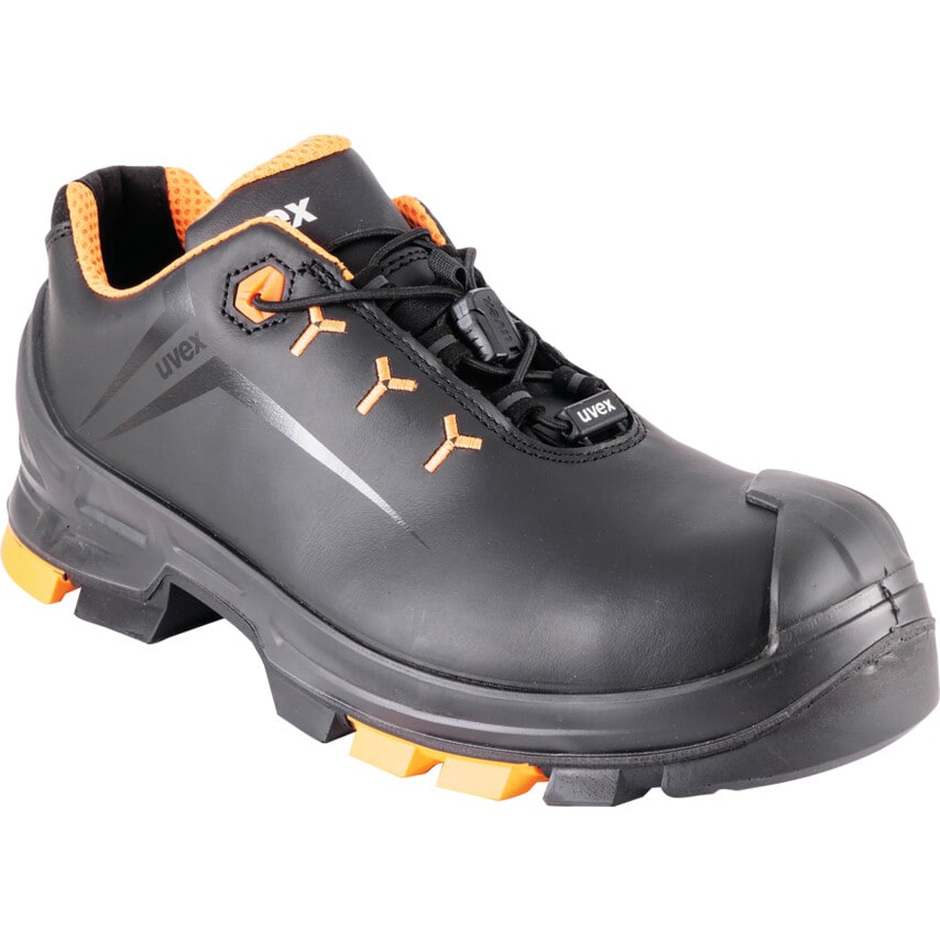 uvex 6502/2 Black Safety Boots - Size 3