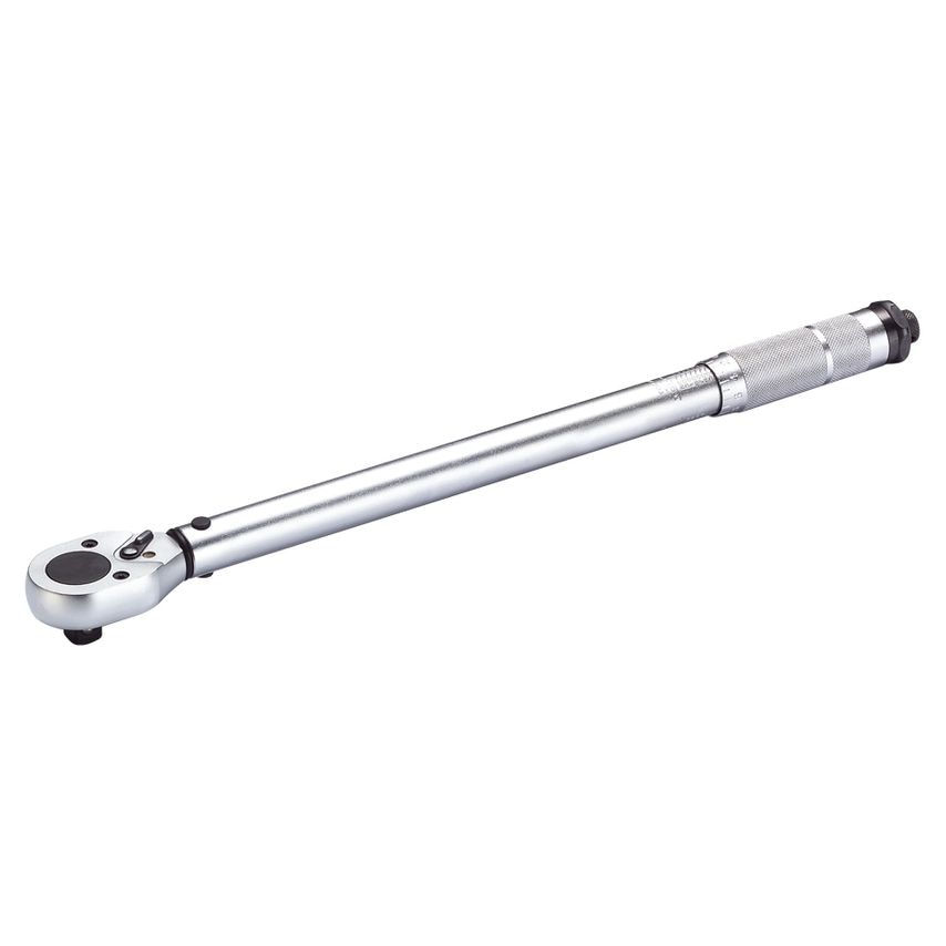 Torkoscar 3/8" Drive 24T Torque Wrench 20-110Nm/2.04-11.22 kg-m No-Push Polish F