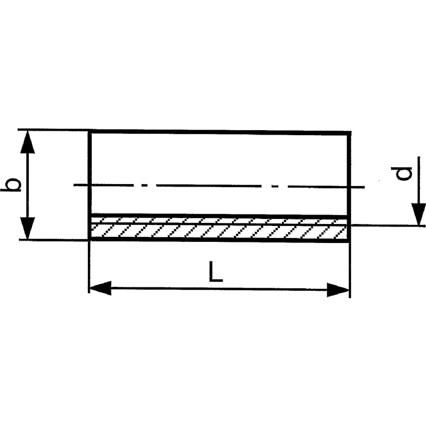 Qualfast M8x20 Round Connection Nut A2 (50)- you get 100