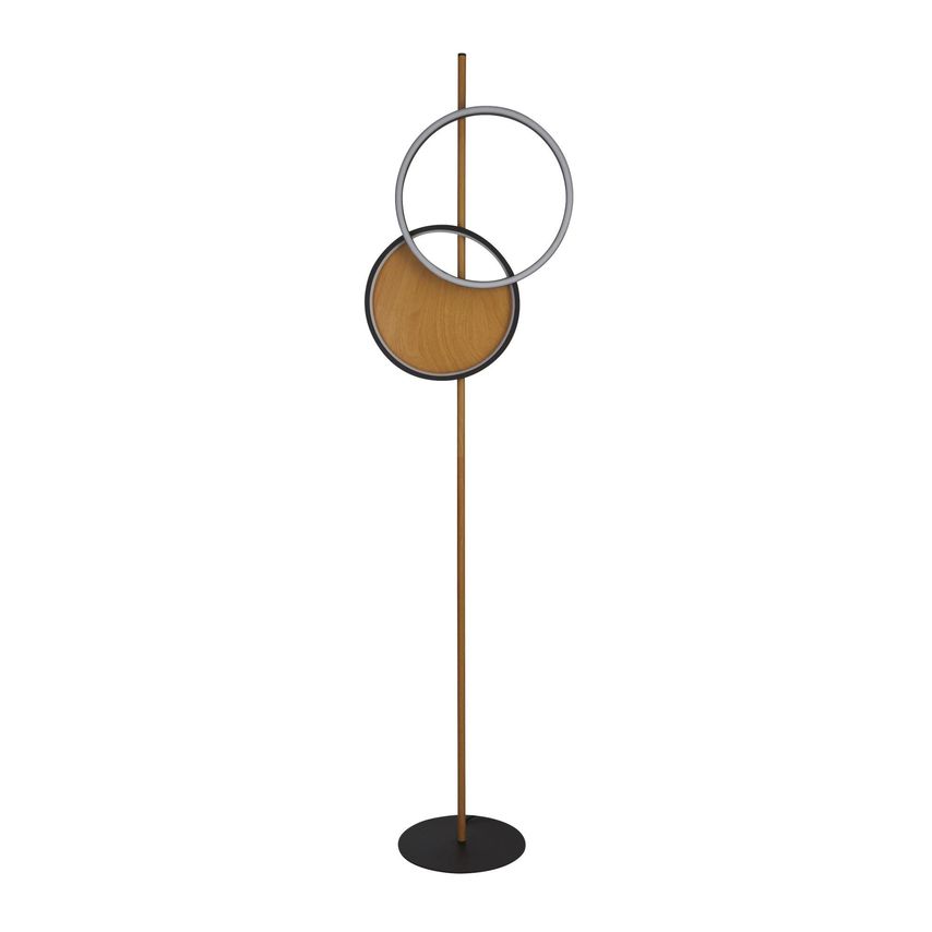 Netlighting Curio Floor Lamp Black Wood