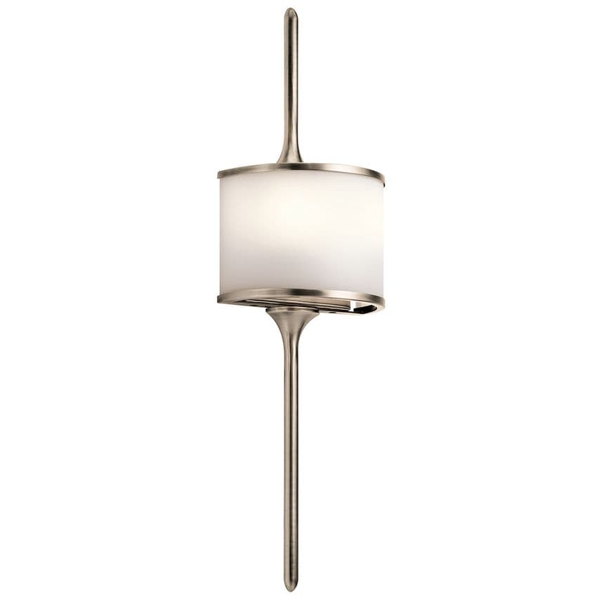 Elstead Lighting Mona 2 Light Bathroom Wall Light Pewter IP44 G9 KL-MONA-S-CLP