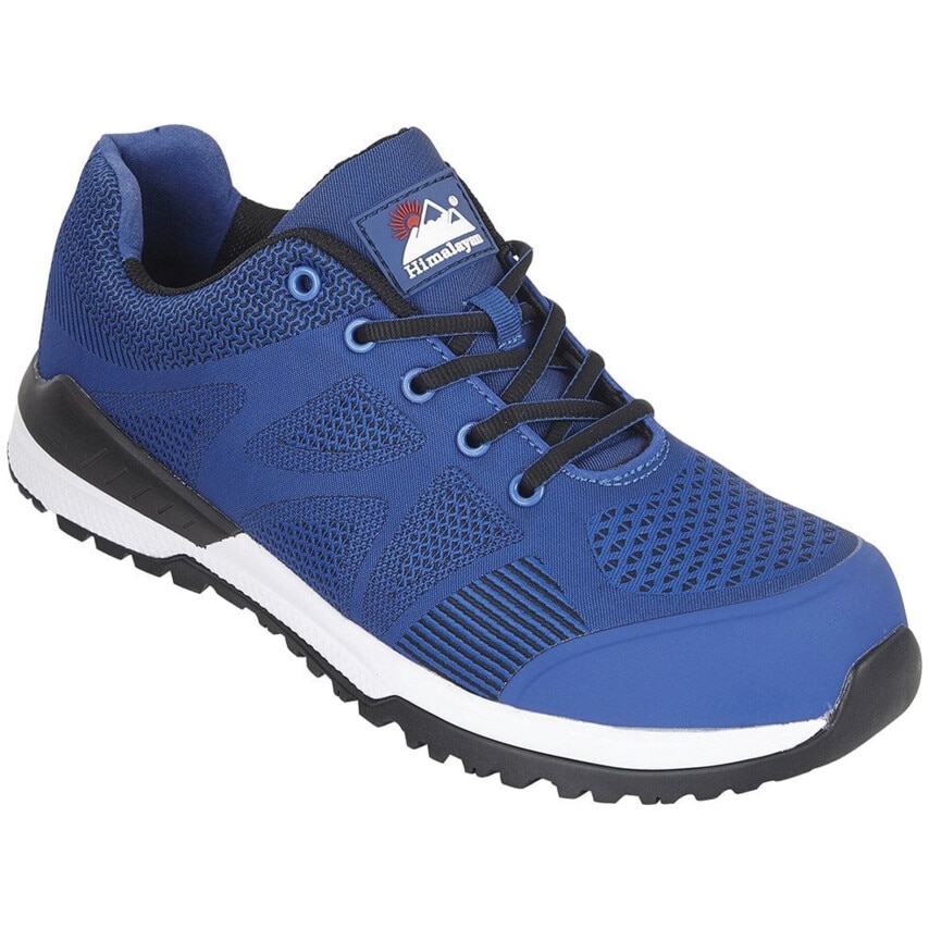 Himalayan Bounce S1P SRC Blue Safety Trainers, Size 8