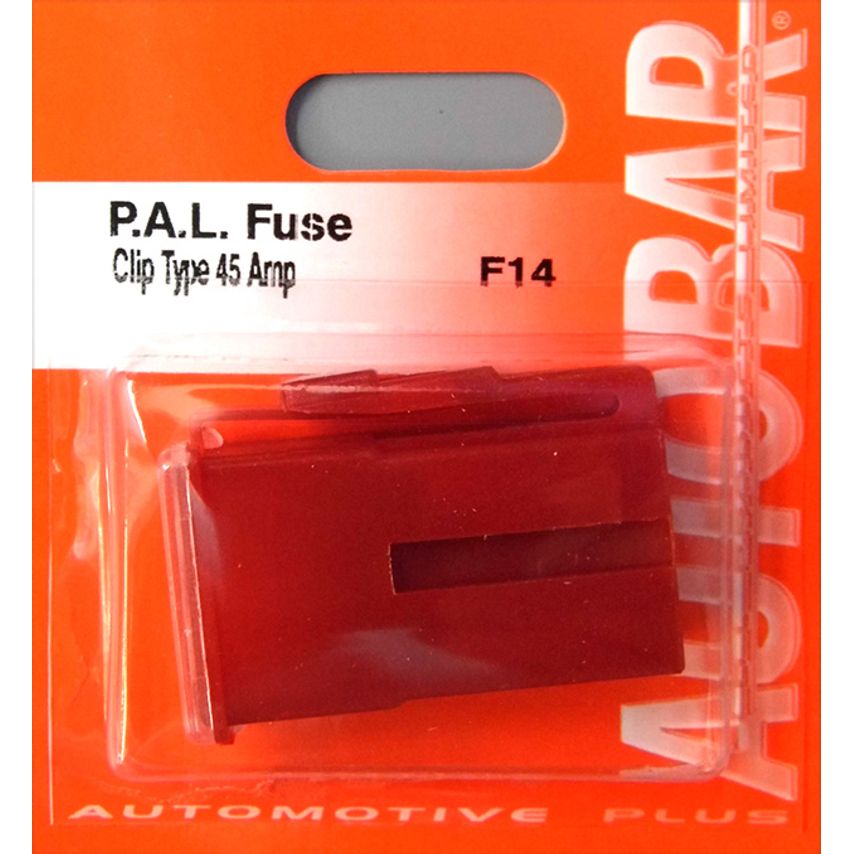 AUTOBAR Pal Fuse Clip Type 45A Red - F14- you get 12