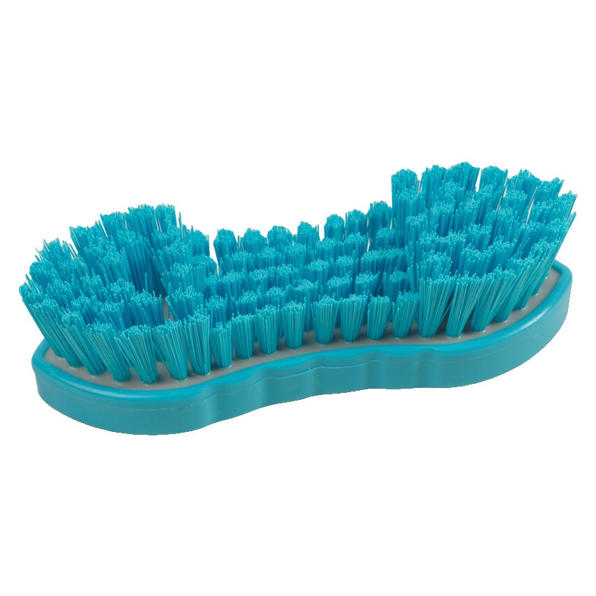 Salmon Hygiene Technology 210mm Double Wing Stiff Poly Res-Set Scrub Brush Orang