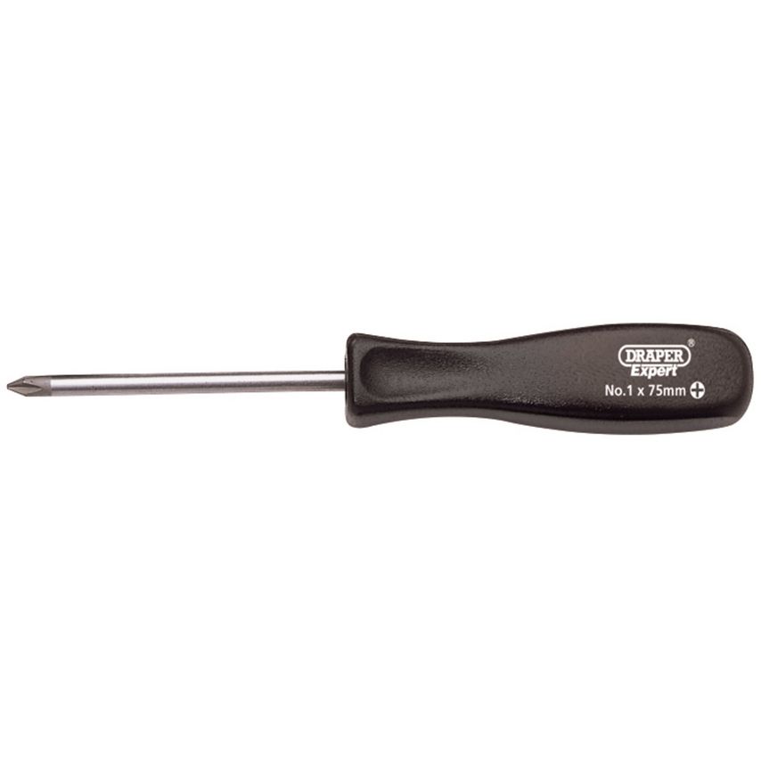 Draper Cross Slot Mechanic's Screwdriver No.1x75mm